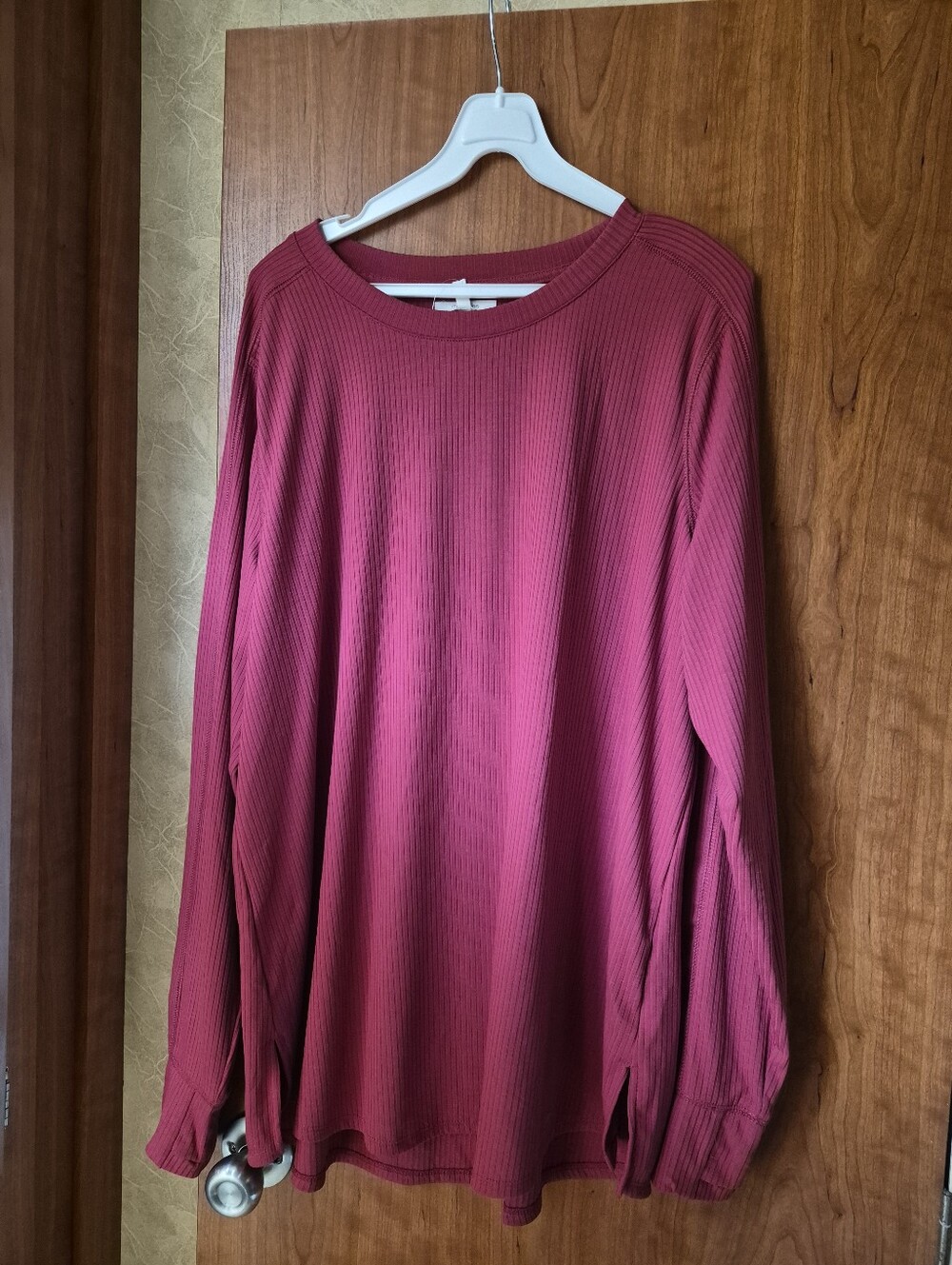 Maurices Xl Nwt Ribbed Long Sleeve Top